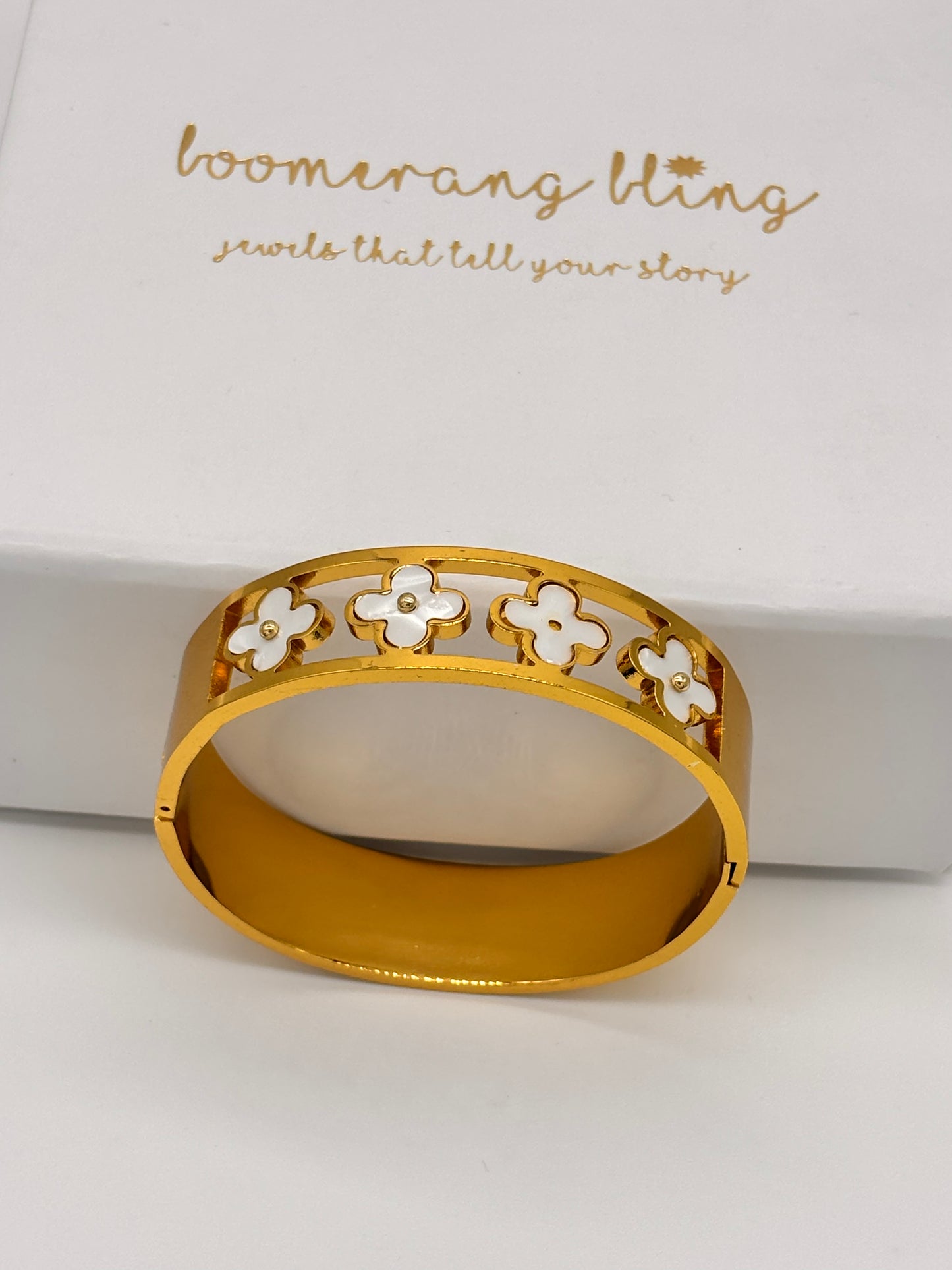 Clover Broad Bracelet