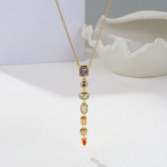 Prism Drop Necklace