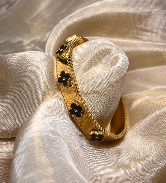 Clover Bangle Bracelet
