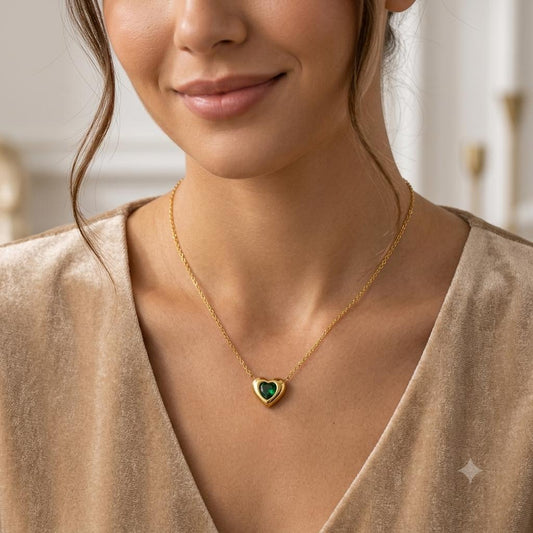 Green Heart Pendant